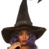 A2874, Velvet Witch Hat -Funky Lingerie Outlet A2874 01 001 15914.1567015151