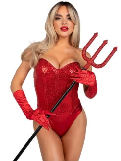 A2895, Rhinestones Pitch Fork