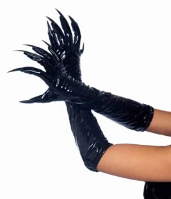 A2897, Vinyl Claw Gloves By Leg Avenue