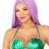 A2901, Mermaid Shell Top By Leg Avenue -Funky Lingerie Outlet A2901 Green 07223.1693973182