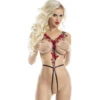 Flower Harness Playsuit RaveWear Lingerie