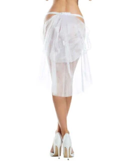 Crotchless Bead Harness Lingerie -Funky Lingerie Outlet AB6086WT whtbck bck 64975.1594150025