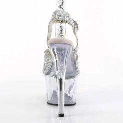 Pleaser | ADORE-608N-RS, 7" Rhinestones Ankle Strap Sandal -Funky Lingerie Outlet ADORE 708N RS SRS TPU C09 16706.1720600881