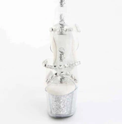 PLEASER ADORE-708PREM-STNG, 7" Ankle Strap Sandal With Crystal Rhinestones And Glitter Insert 9 PLEASER ADORE-708PREM-STNG, 7" Ankle Strap Sandal With Crystal Rhinestones And Glitter Insert -Funky Lingerie Outlet ADORE 708PREM STNG C SG01 87120.1744305702