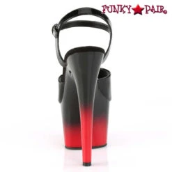 PLEASER Adore-709BR-H, 7 Inch Two Tone Platform Sandal -Funky Lingerie Outlet ADORE 709BR H B B R09 57496.1566188818