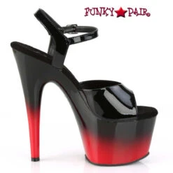 PLEASER Adore-709BR-H, 7 Inch Two Tone Platform Sandal -Funky Lingerie Outlet ADORE 709BR H B B R13 04182.1566188831