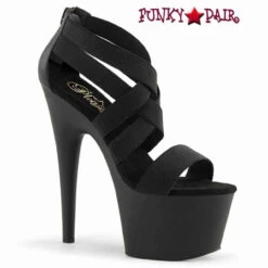 Pleaser | ADORE-769, Criss Cross Closed Back Sandal -Funky Lingerie Outlet ADORE 769 FP 68540.1681544666