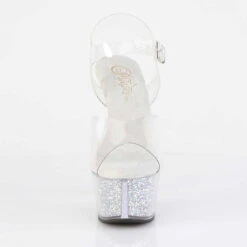 ASPIRE-608RSI, 6" Platform Sandal With AB Rhinestones Insert By Pleaser -Funky Lingerie Outlet ASPIRE 608RSI C C SRS01 79029.1720600573