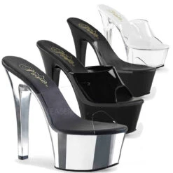 Pleaser Aspire-601, 6 Inch Vegan Slide