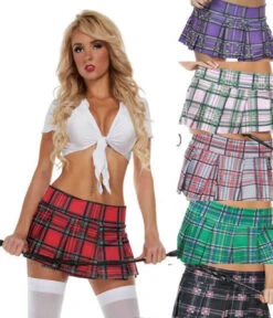 Starline Costumes | B2521, Plaid Skirt