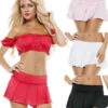Starline Costumes | B2525, Pleated Solid Skirt -Funky Lingerie Outlet B2525 95631.1648584394