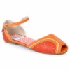 BP100-FRUITIE, Flat Fruit Sandals By Bettie Page