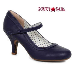 Retro Maryjane Pump BP320-Bettie -Funky Lingerie Outlet BP320 BETTIE NAVY 19179.1665994177