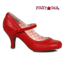Retro Maryjane Pump BP320-Bettie -Funky Lingerie Outlet BP320 Bettie red 53659.1665994177