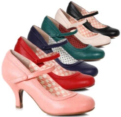 Retro Maryjane Pump BP320-Bettie