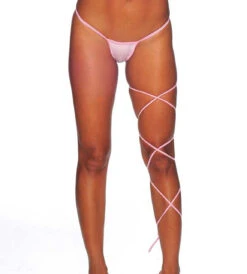 Dancer Leg Strap -Funky Lingerie Outlet Baby Pink 72699.1539208025