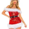 C204, Santa Beauty Costume By Roma -Funky Lingerie Outlet C204 24115.1669059731