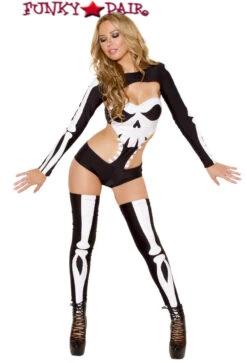 CC223, Womens Skeleton Leggings -Funky Lingerie Outlet CC222 CC223 FRT2 95040.1441993427
