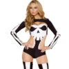 CC222, Skeleton Raver Costume -Funky Lingerie Outlet CC222 59219.1441990113