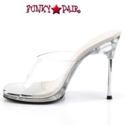 CHIC-01, 4.5" Heel Elegant Slide Shoes -Funky Lingerie Outlet CHIC 01 C M05 30911.1568180515