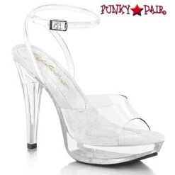 COCKTAIL-506, 5" Clear Wrap Around Sandal -Funky Lingerie Outlet COCKTAIL 506 FP 34179.1689225850
