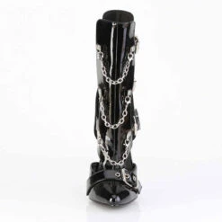 DAGGER-15, 6.25" Brass Heel Cage Boots By Devious -Funky Lingerie Outlet DAGGER 15 B01 65785.1720598256