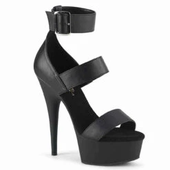 PLEASER DELIGHT-629, 6" Triple Band Sandal CLEARANCE