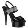 PLEASER DELIGHT-639, 6" Slingback Ankle Strap Sandal