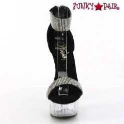 PLEASER DELIGHT-641, Platform Sandal With Rhinestones Cuff And Strap -Funky Lingerie Outlet DELIGHT 641 BFA C01 49901.1696614910