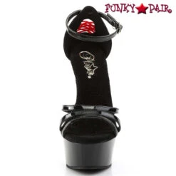 Pleaser DELIGHT-662, 6 Inch Platform Strappy Corset Style Sandal -Funky Lingerie Outlet DELIGHT 662 B M01 18592.1586411189