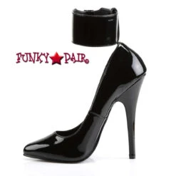 Domina-434 6" Pump With Interchangeable Ankle Cuff -Funky Lingerie Outlet DOMINA 434 B05 78557.1683134473