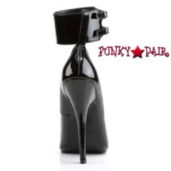 Domina-434 6" Pump With Interchangeable Ankle Cuff -Funky Lingerie Outlet DOMINA 434 B09 51930.1683134479