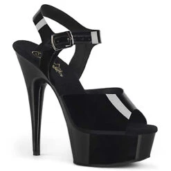 PLEASER Delight-608N 6" Platform Ankle Strap Sandal