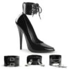 Domina-434 6" Pump With Interchangeable Ankle Cuff -Funky Lingerie Outlet Domina 434 45472.1683134454