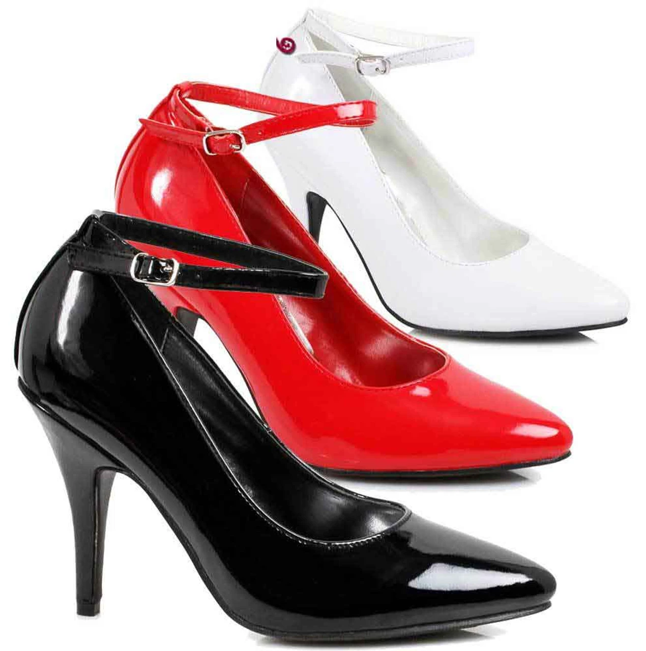 E-8401-B, 4" Pump Ankle Strap CLEARANCE 3 E-8401-B, 4" Pump Ankle Strap CLEARANCE