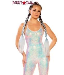 JV-FF143, Rave Apparel Stretch Sequin Catsuit -Funky Lingerie Outlet FF143 COS FT C 99510.1660674099