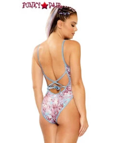 JV-FF148, EDM Sequin Embroidered Rave Bodysuits -Funky Lingerie Outlet FF148 RPS BK 75963.1655746512