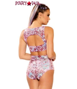 JV-FF149, Sequin Embroidered Rave Top -Funky Lingerie Outlet FF149 FF150 RPR BK 83001.1675361500