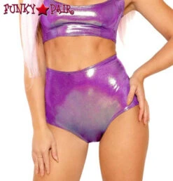 JV-FF265, High Waisted Rave Short -Funky Lingerie Outlet FF265 purple spectrum Ft 31350.1627496374