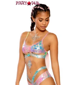 JV-FF268, Rave Strap Top -Funky Lingerie Outlet FF268 RBW FT 23393.1657303161