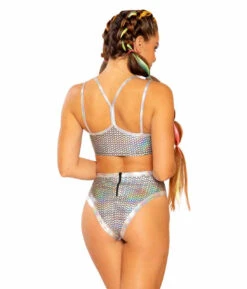 JV-FF378, High Leg Short By J. Valentine -Funky Lingerie Outlet FF377 FF378 BLK BK 86491.1665508880