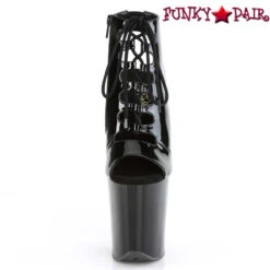 Pleaser | Flamingo-800-20, 8 Inch Open Toe And Back Sandal -Funky Lingerie Outlet FLAMINGO 800 20 B M01 79045.1674668183