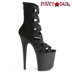 Pleaser | FLAMINGO-800-24, 8 Inch Cage Style Open Toe Bootie -Funky Lingerie Outlet FLAMINGO 800 24 BELS MF M13 52620.1569724908