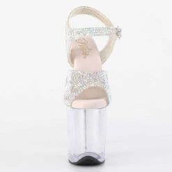 Pleaser FLAMINGO-808N-RS, 8 Inch Heel Rhinestones Sandal -Funky Lingerie Outlet FLAMINGO 808N RS SRS C01 50658.1720597750