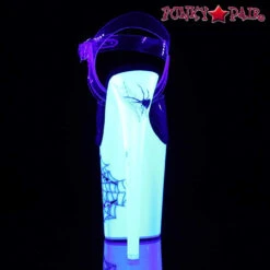 Pleaser | Flamingo-808SW, 8 Inch Spider Design On Plaform Sandal -Funky Lingerie Outlet FLAMINGO 808SW C NW09 59526.1568155250