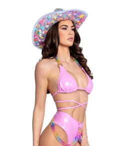 FR115, Stretch PVC Kandi Chain Tri-Top By J. Valentine