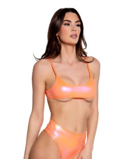 FR137, Unicorn Foil Micro Tank By J. Valentine -Funky Lingerie Outlet FR137 CRM FRONT 49692.1653328036