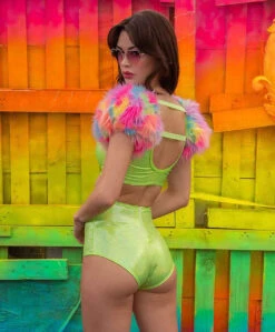 FE-236, Full Back High Waisted Short -Funky Lingerie Outlet FR160 NEO FF261 LME FE236 LME BK 76686.1714932192