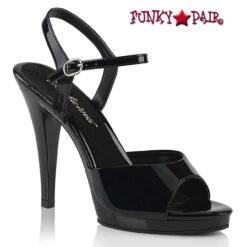 Flair-409, 4.5" Cocktail Ankle Strap Sandal -Funky Lingerie Outlet Flair 409 FP 28439.1565134157
