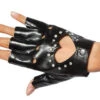 Roma GL101, Gloves With Heart And Stone -Funky Lingerie Outlet GL101 BLK 63545.1632421056